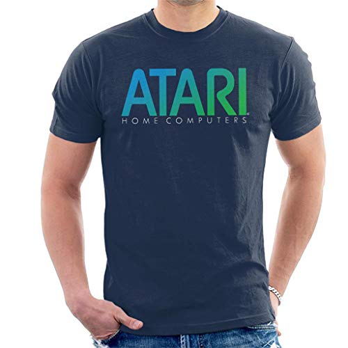 Atari Home Computers Blue Logo Men's T-Shirt von Atari
