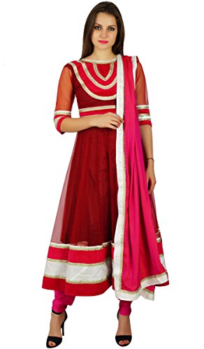 Atasi Frauen Anarkali Anzug Salwaar Kurta-Set Mit Dupatta Indian Ethnischen Partei Zu Tragen Kleid Kleidung von Atasi