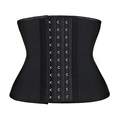 Atbuty Damen Mhw1511 Taillen-Shapewear, Schwarz (22,9 cm kurzer Torso, 9 Stahlknochen), Small von Atbuty