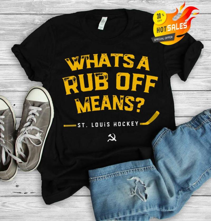 Whats A Rub Off Bedeutet T-Shirt Für Hockey-Fan von AteezStore