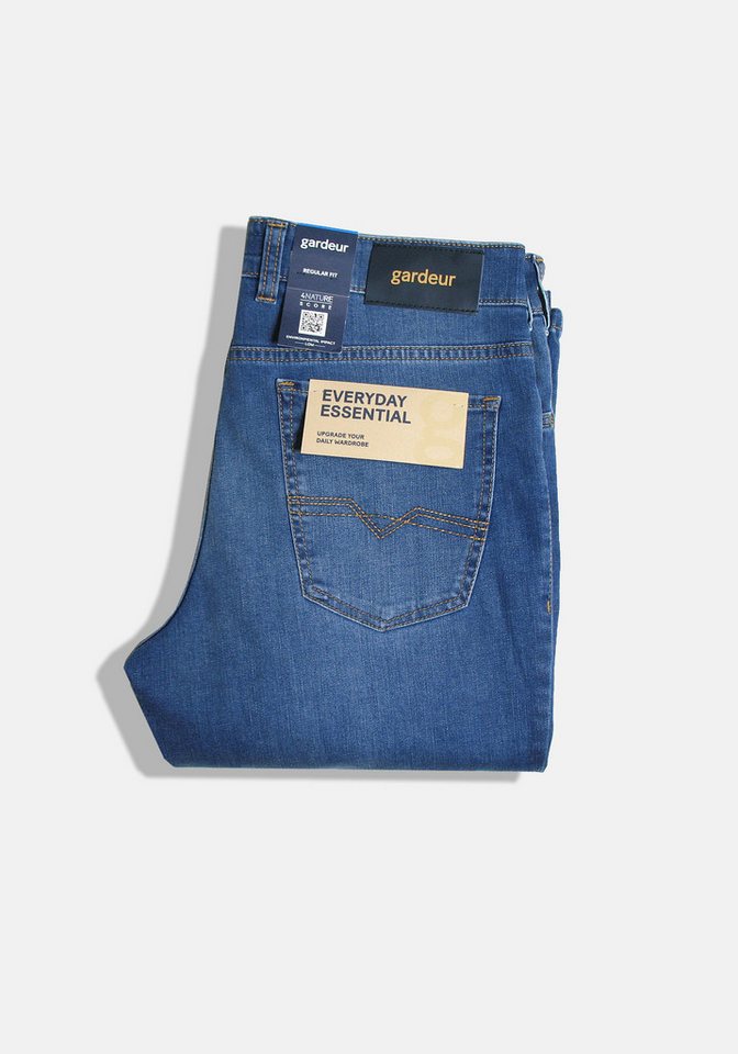 Atelier GARDEUR 5-Pocket-Jeans NEVIO - Regular Fit Everyday Essential Denim von Atelier GARDEUR