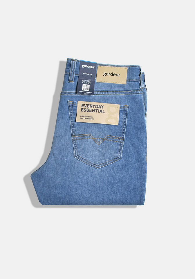 Atelier GARDEUR 5-Pocket-Jeans NEVIO - Regular Fit Everyday Essential Denim von Atelier GARDEUR