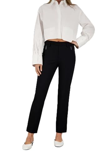 Atelier GARDEUR Damen Hose Schwarz(1099)(Herstellergröße: 46K) von Atelier GARDEUR