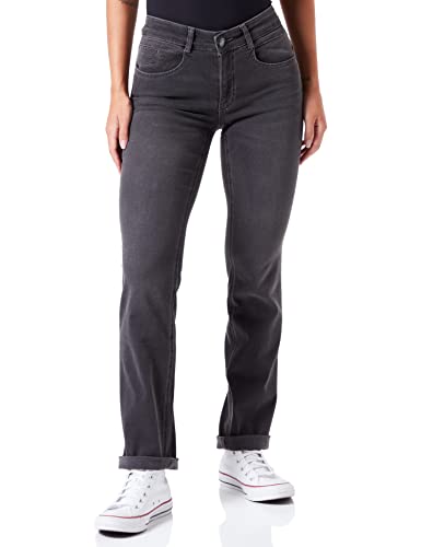 Atelier GARDEUR Damen VICKY803 Hose, Dark Grey Used(7198), 40 von Atelier GARDEUR