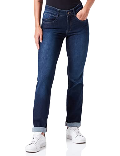 Atelier GARDEUR Damen VICKY803 Hose, Dark Rinse Used(7169), 32 von Atelier GARDEUR