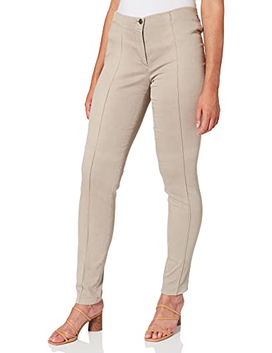 Atelier GARDEUR Damen Zene Hose, Braun (Taupe 20), 48 (Herstellergröße: 34K) von Atelier GARDEUR