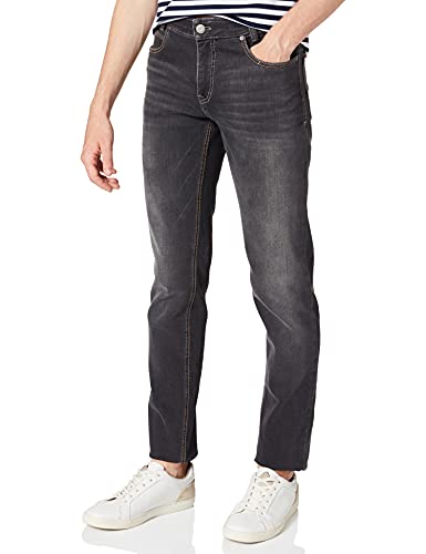 Atelier GARDEUR Herren Batu Comfort Stretch Jeans, Anthrazit 198, 32W / 32L von Atelier GARDEUR