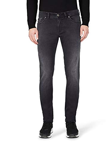 Atelier GARDEUR Herren Sandro Left Hand Twill Slim Jeans, Schwarz (Schwarz 199), W33/L32 (Herstellergröße:33/32) von Atelier GARDEUR