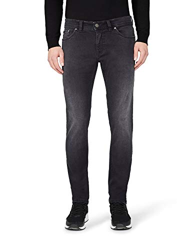 Atelier GARDEUR Herren Sandro Left Hand Twill Slim Jeans, Schwarz (Schwarz 199), W38/L30 (Herstellergröße:38/30) von Atelier GARDEUR