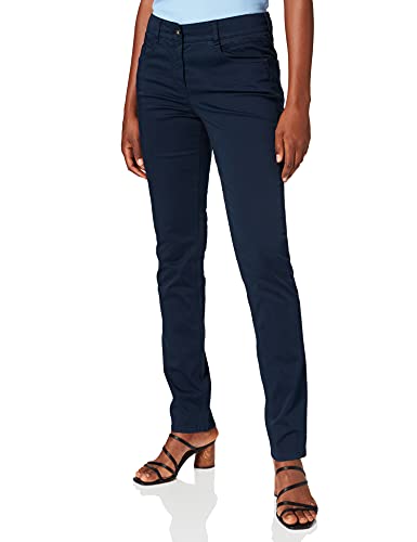 Atelier GARUR Damen Zuri Hose, Blau (Marine 68), 36L von Atelier GARDEUR