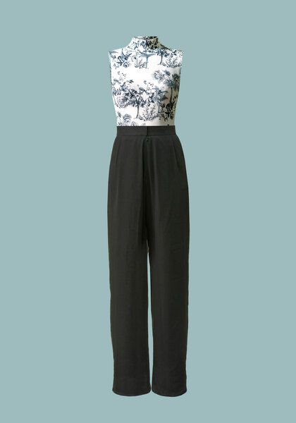 Atelier SNOW Set Ärmelloser Body + Marlenehose Elena aus Bio-Lyocell von Atelier SNOW