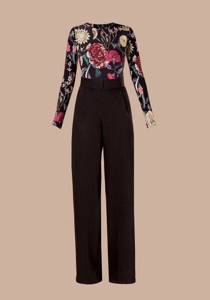 Atelier SNOW Set Langärmliger Body + Marlenehose Elena aus Bio-Lyocell von Atelier SNOW