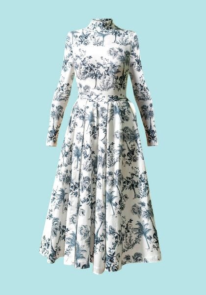 Atelier SNOW Set Langärmliger Body + Wickelrock aus Bio-Baumwolle von Atelier SNOW