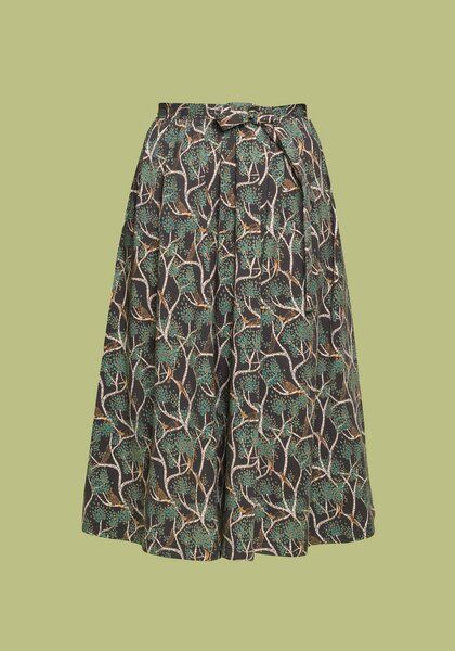 Atelier SNOW Wickelrock aus Bio-Baumwolle mit Muster von Atelier SNOW