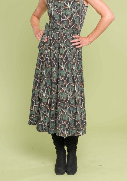 Atelier SNOW Wickelrock aus Bio-Baumwolle mit Muster von Atelier SNOW