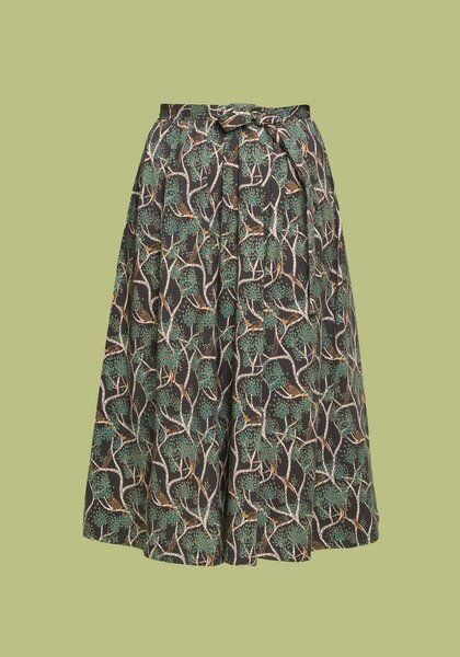 Atelier SNOW Wickelrock aus Bio-Baumwolle mit Muster von Atelier SNOW