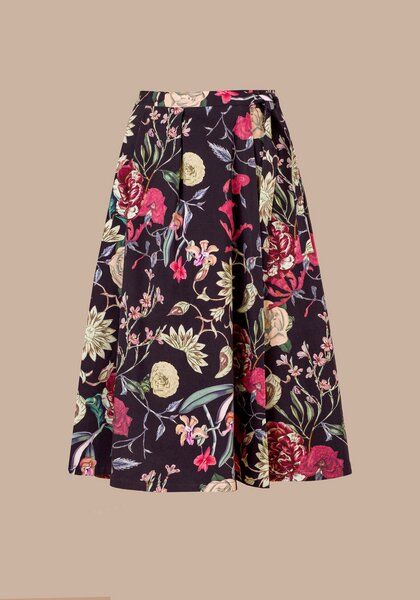 Atelier SNOW Wickelrock aus Bio-Baumwolle mit Muster von Atelier SNOW