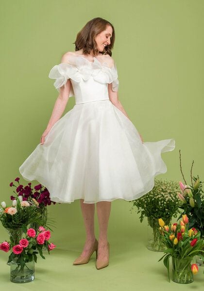 Atelier SNOW Zweiteiliges Brautkleid Primel von Atelier SNOW