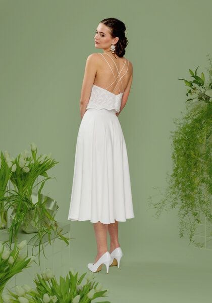 Atelier SNOW Zweiteiliges Brautkleid Trägertop Lily-Alyssien Atelier SNOW Zweiteiliges Brautkleid Trägertop Lily-Alyssien von Atelier SNOW