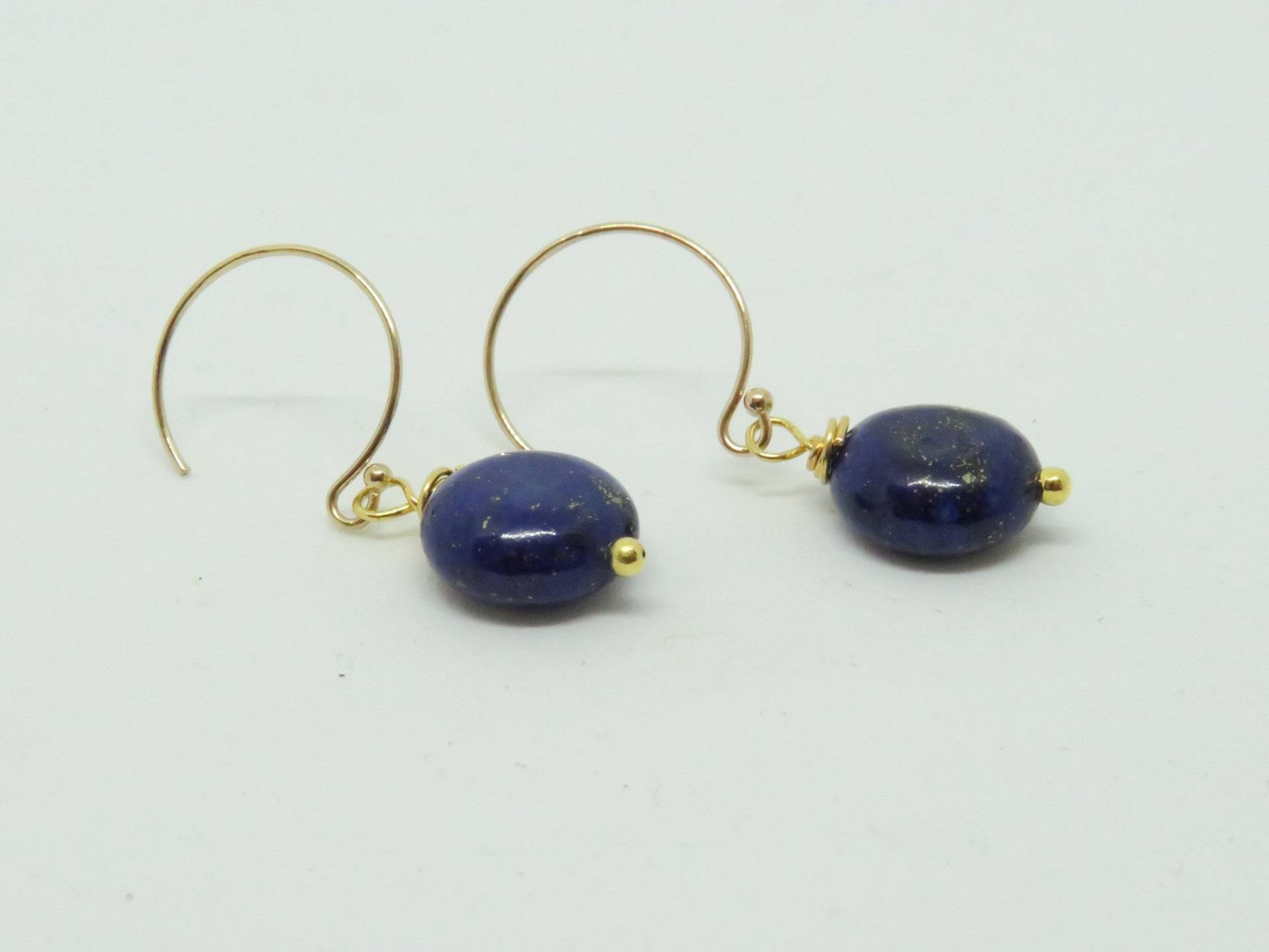 Lapis Lazuli Ohrringe Gold Filled, Sterling Silber, September Geburtsstein Lapis Lazuli Ohrringe Gold Filled, Sterling Silber, September Geburtsstein von Atelier11Design