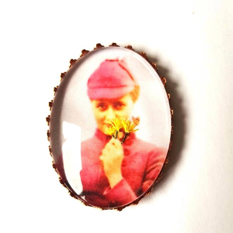 Beatrix Potter Handbestickte Brosche von AtelierAgueda