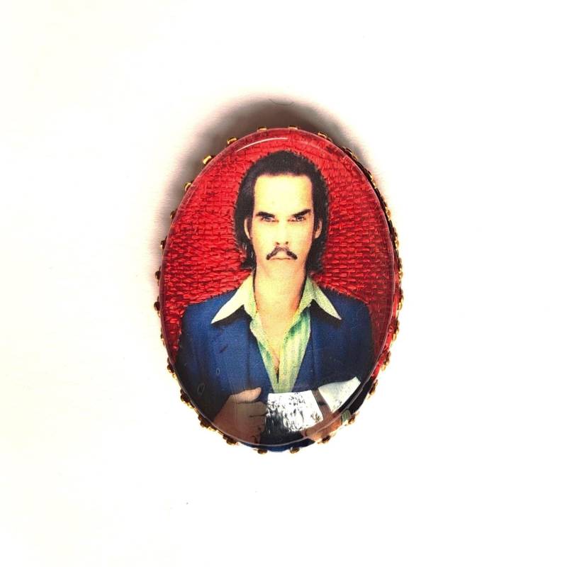 Handbestickte Brosche Von Nick Cave Handbestickte Brosche Von Nick Cave von AtelierAgueda