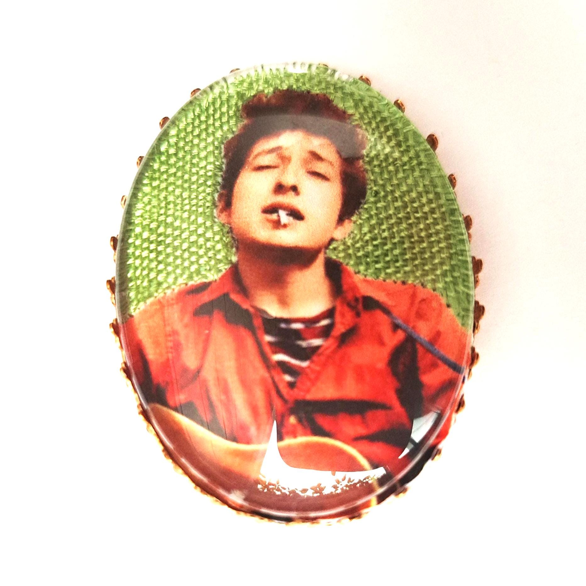 Handgestickte Brosche Von Bob Dylan von AtelierAgueda