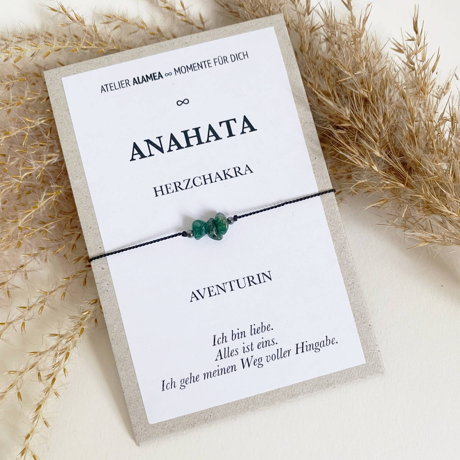 Chakra Armband Für Das Herzchakra Mit Aventurin Kristallen Wunscharmband Yoga Edelstein Schmuck Chakra Armband Für Das Herzchakra Mit Aventurin Kristallen Wunscharmband Yoga Edelstein Schmuck von AtelierAlamea
