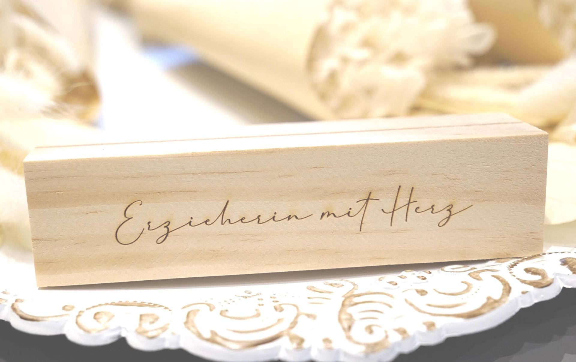 Fotoleiste Für Erzieherin Erzieher Hebamme Lehrerin Fotografin Kollegin Fotohalter Weihnachtsgeschenk Personalisierte Kleine Geschenke von AtelierAskada