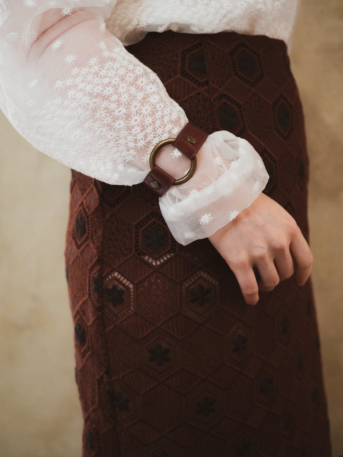 Le Armband Von Atelier Calypso Handgefertigtes Lederarmband Made in France von AtelierCalypso