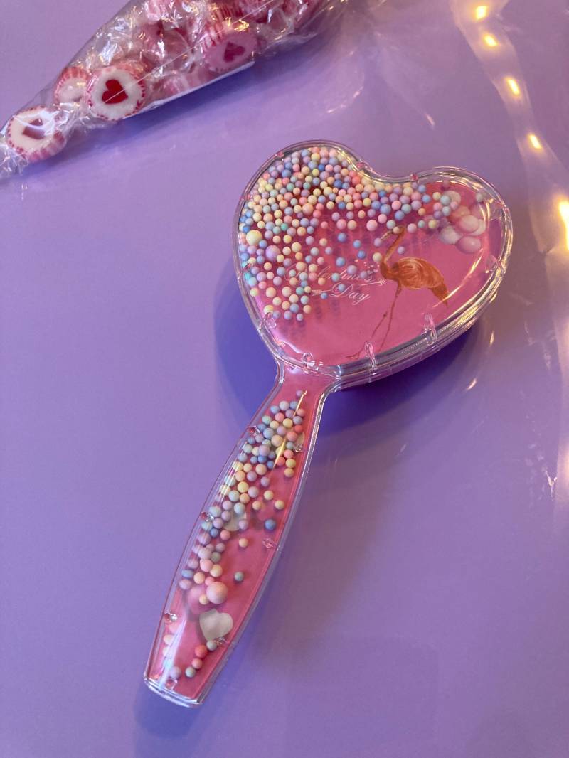 Kinder Haarbürste Mit Perlen - Mädchenkram Bad Kinderzimmer Geschenk Freundin Girl Überraschung Geburtstag Einschulung Beauty von AtelierCatHamburg