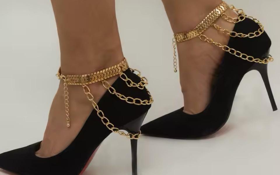 To Go - Fußkette | Knöchelkette Schmuck It Piece Must Have Geschenk Schuhschmuck To Go - Fußkette | Knöchelkette Schmuck It Piece Must Have Geschenk Schuhschmuck von AtelierCatHamburg