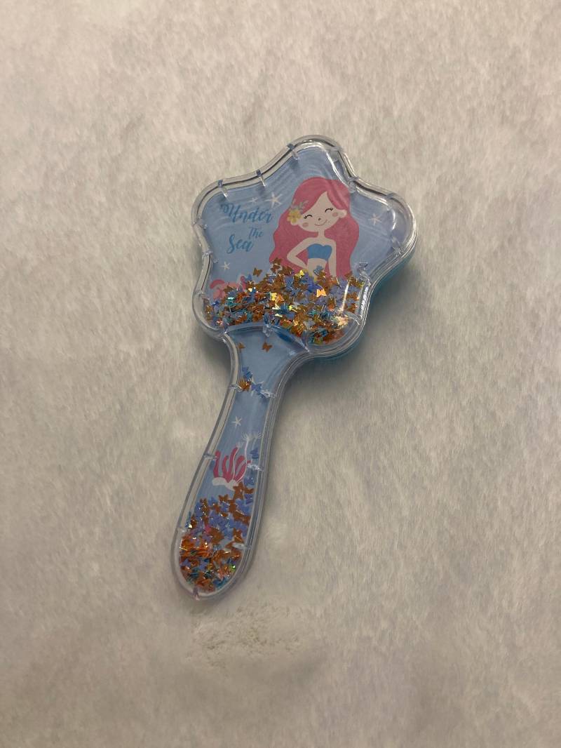 To Go - Haarbürste Für Kinder Mit Glitter Mädchenkram Bad Geschenke Freundin Girl Überraschung Geburtstag Einschulung Freude Beauty von AtelierCatHamburg