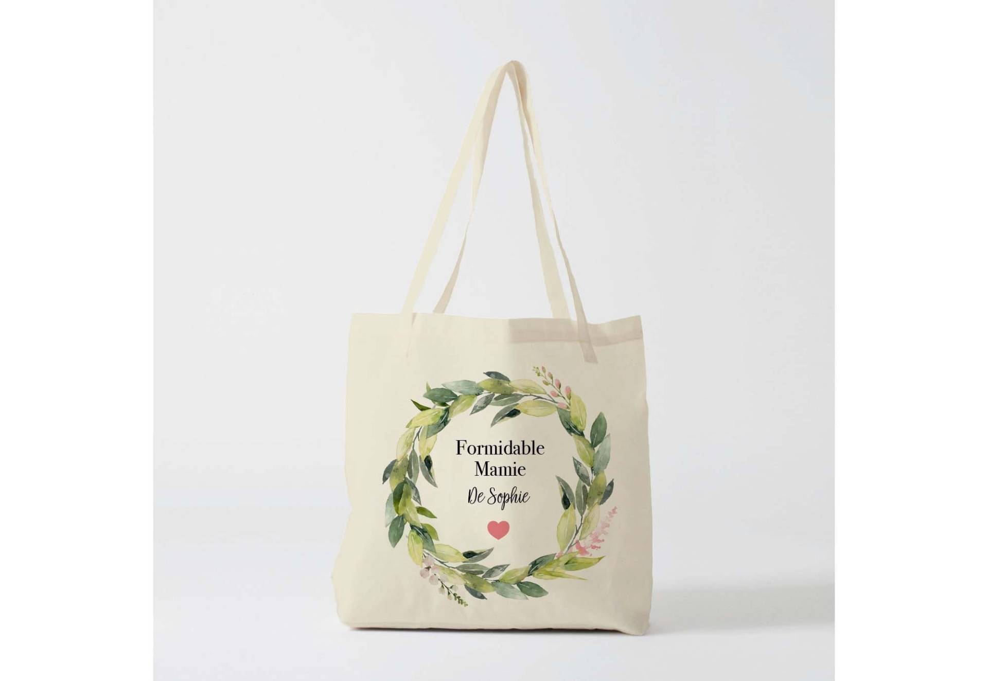 x1067Y Tote Bag Super Granny, Canvas Tote, Granny Bag, Hochzeit, Custom Evjf, Geschenk Großes Meer von AtelierDesAmis