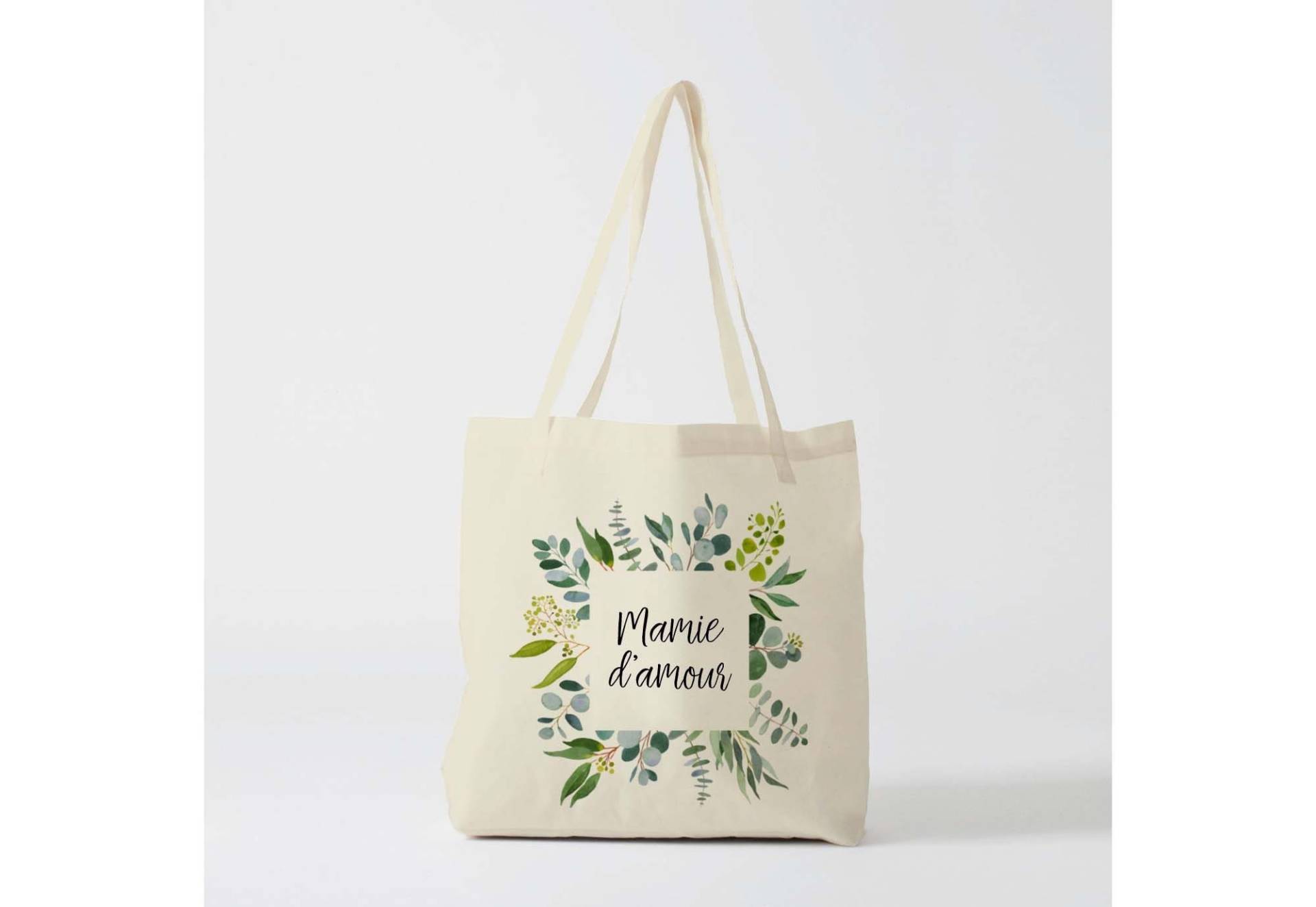 x1084Y Tote Bag Oma Liebe, Canvas Tasche Tote, Oma, Hochzeit, Bag, Personalisierte Tragetasche, Geschenk von AtelierDesAmis