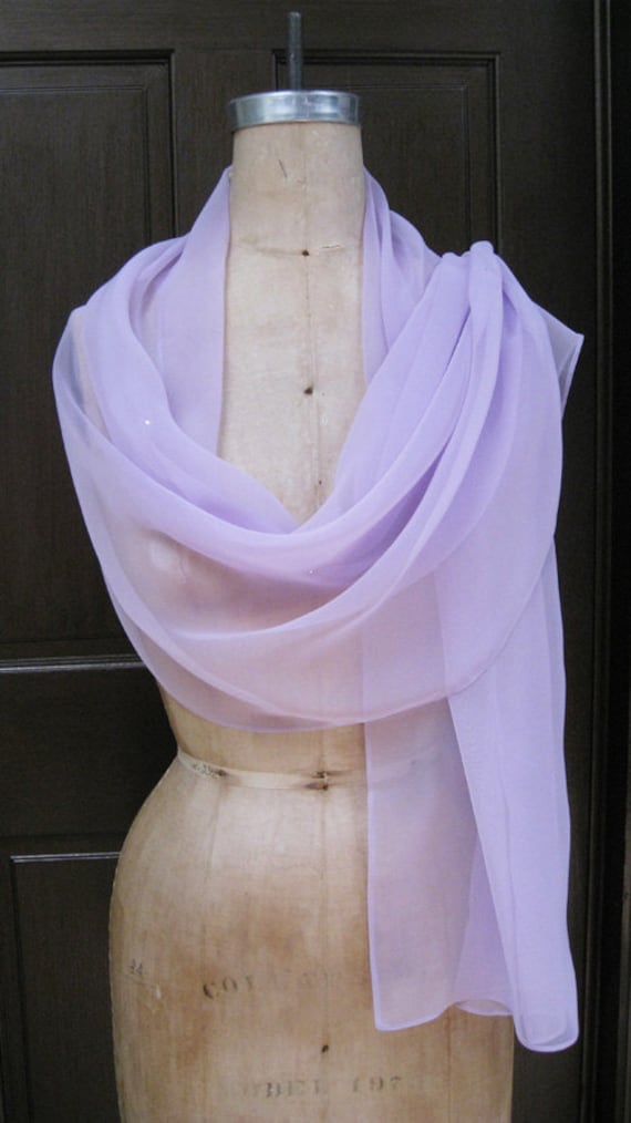 Lavendel Chiffon Schal Wrap Mit Strass Lavendel Chiffon Schal Wrap Mit Strass von AtelierFavorite