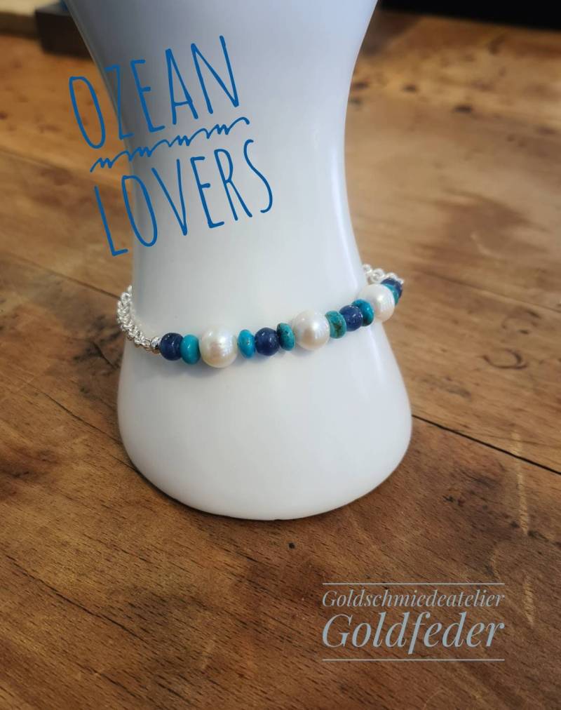 Ozean Lovers Armband von AtelierGoldfeder