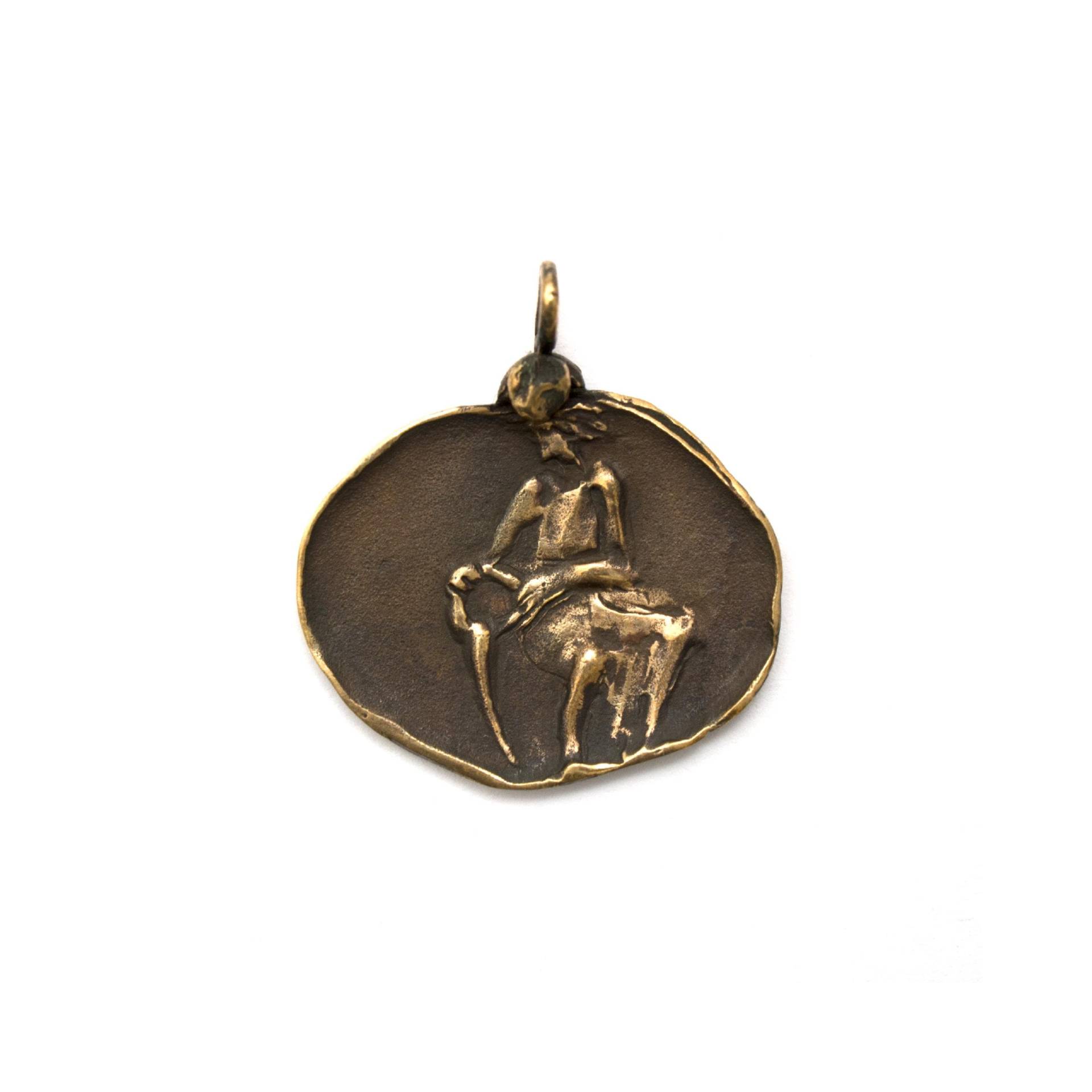 025-011 Wassermann Bronze Anhänger Von Vojtěška Vlèková 025-011 Wassermann Bronze Anhänger Von Vojtěška Vlèková von AtelierJaromira