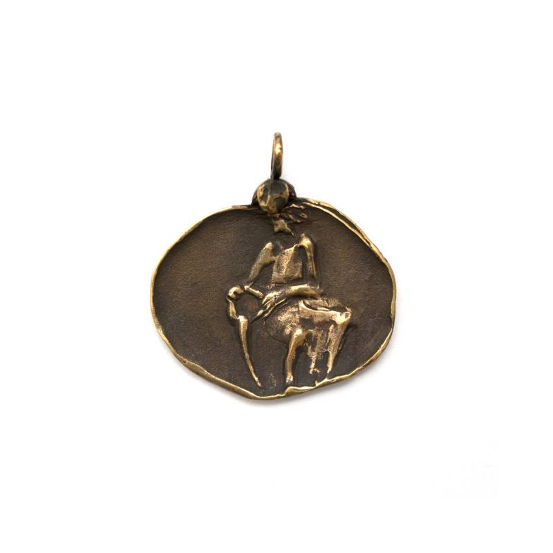 025-011 Wassermann Bronze Anhänger Von Vojtěška Vlèková 025-011 Wassermann Bronze Anhänger Von Vojtěška Vlèková von AtelierJaromira
