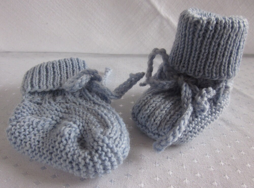 Babysöckchen, Babyschuhe, Hellblau Babysöckchen, Babyschuhe, Hellblau von AtelierKammikatze