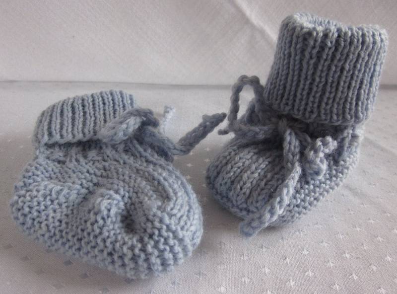 Babysöckchen, Babyschuhe, Hellblau Babysöckchen, Babyschuhe, Hellblau von AtelierKammikatze