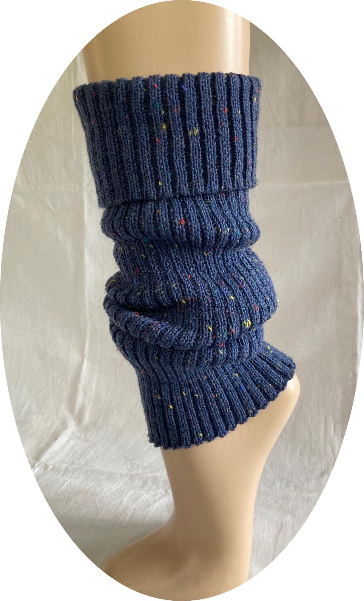 Beinstulpen, Overknees, Jeansblau Tweed Beinstulpen, Overknees, Jeansblau Tweed von AtelierKammikatze