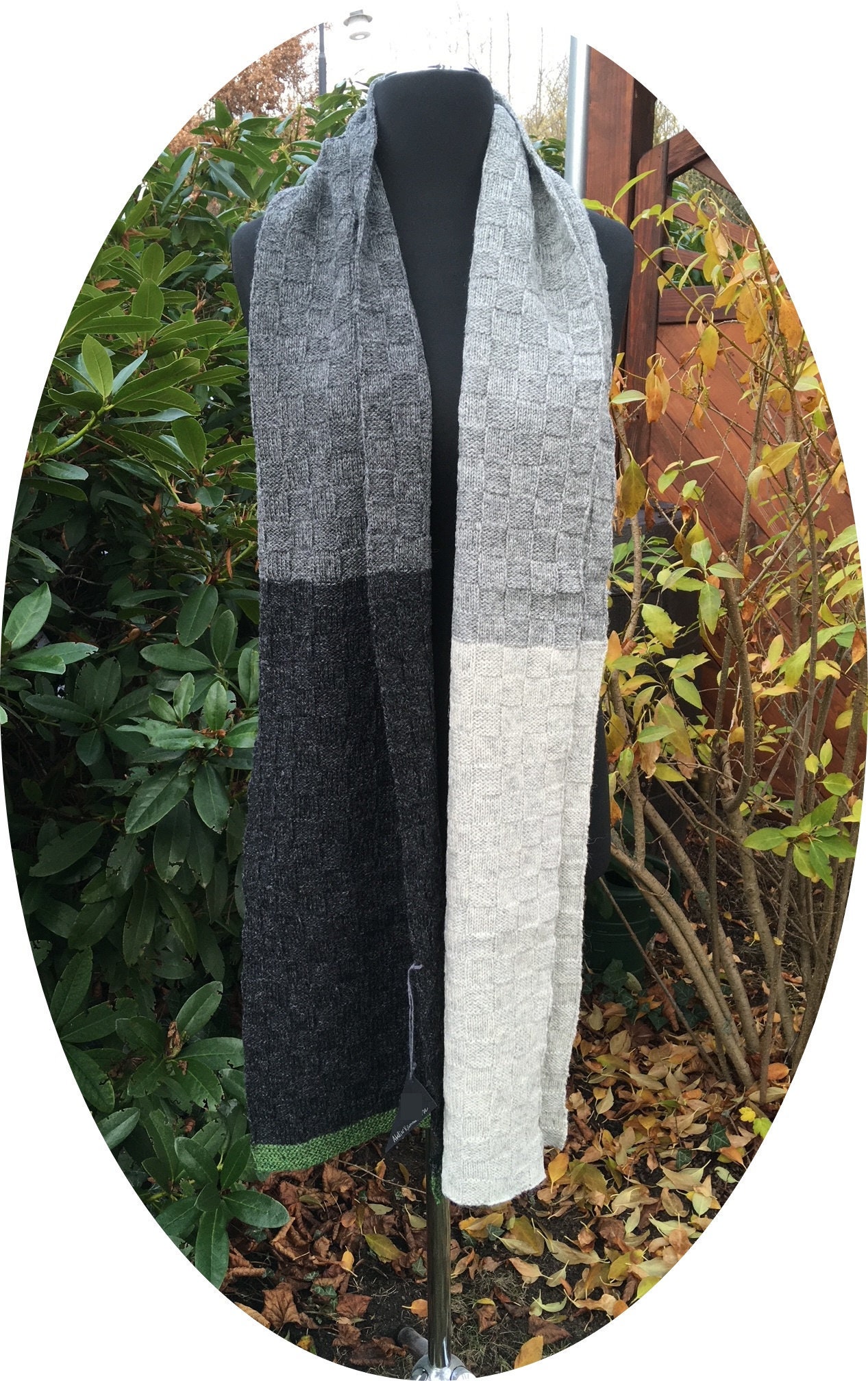 Schal "Grauschach", Unisex, Damen, Herren Schal "Grauschach", Unisex, Damen, Herren von AtelierKammikatze