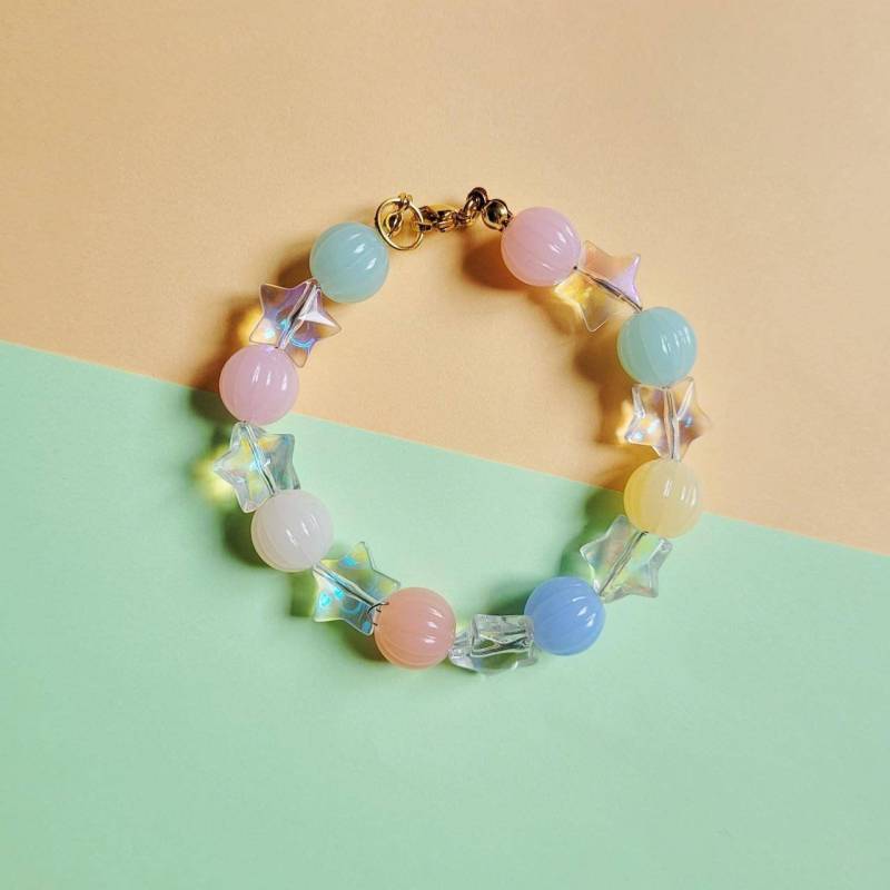 Pastell Stern Perlen Armband Pastell Stern Perlen Armband von AtelierLarcher