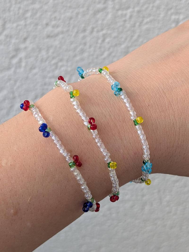 Fruit - Perlenarmband, Kirschen, Blaubeeren, Zitrone, Perlenschmuck, Glasperlen, Bead Bracelet, Glass Beads, Perlen Fruit - Perlenarmband, Kirschen, Blaubeeren, Zitrone, Perlenschmuck, Glasperlen, Bead Bracelet, Glass Beads, Perlen von AtelierLuanle