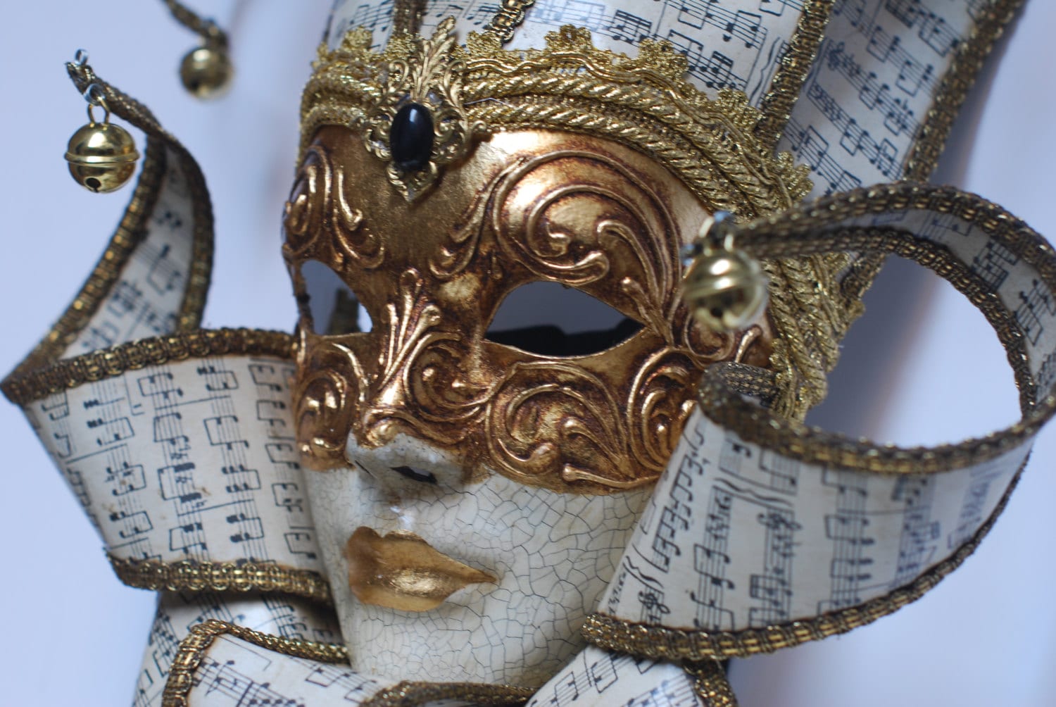 Maschera Jolly Di Venezia F35 von AtelierMaregaMask