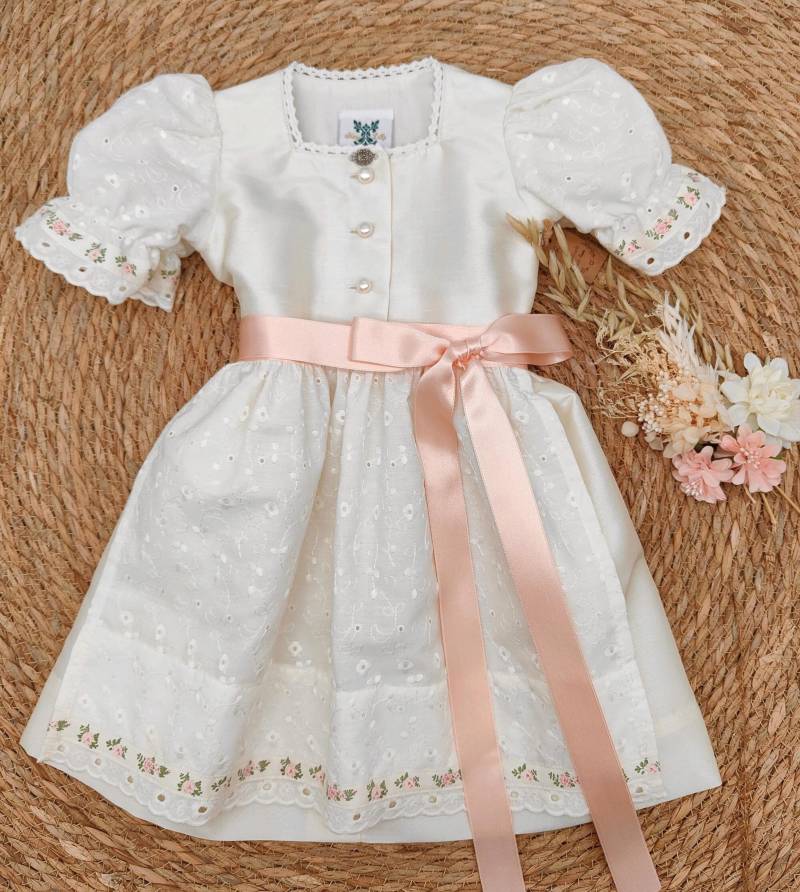 Taufdirndl Gr.80, Kinderdirndl, Babydirndl von AtelierMaryLilly