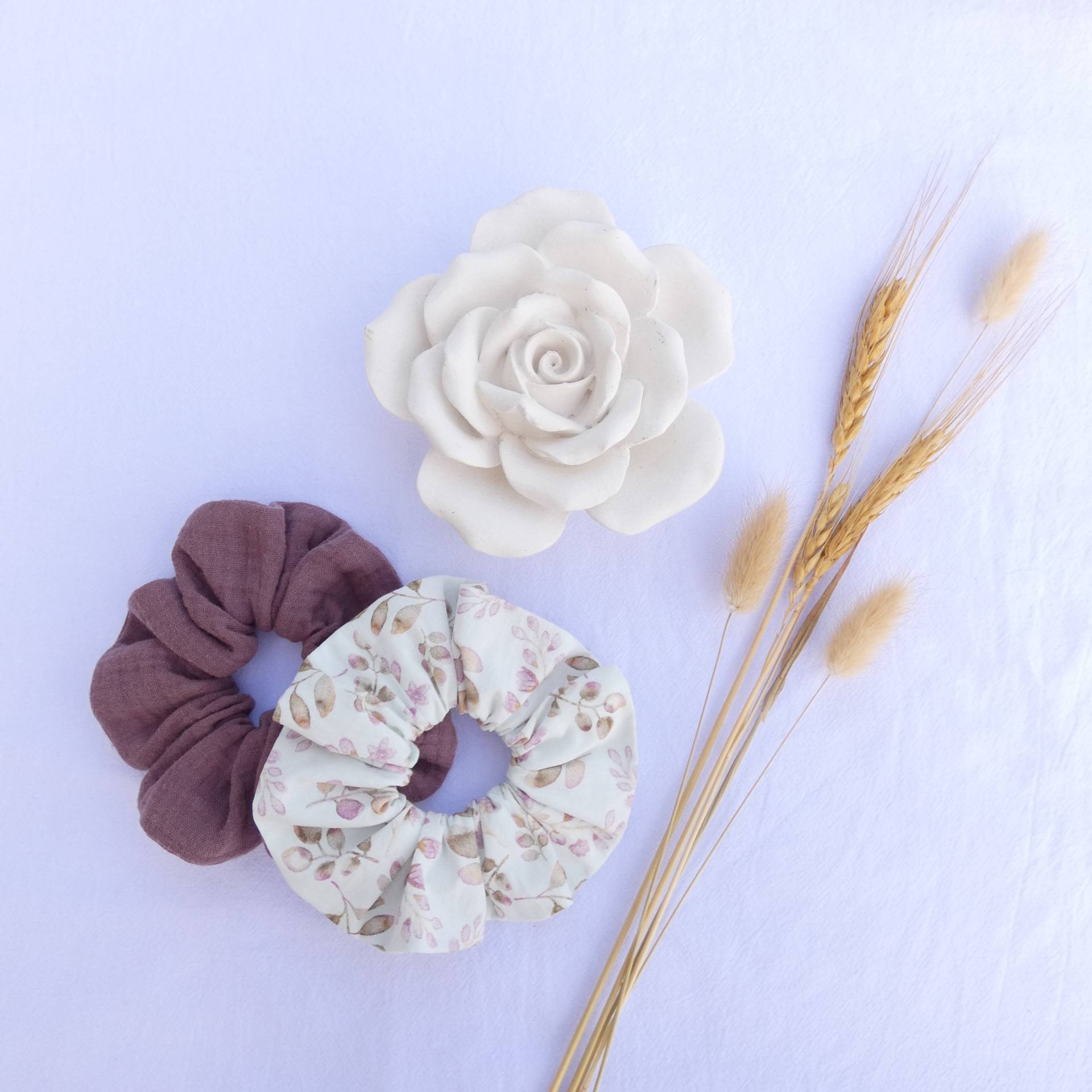 Scrunchie/Haarliebling Haargummi Boho-Bohemian-Haaraccessoire von AtelierMelopee