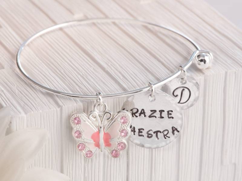 Bester Lehrer Armreif Armband Verstellbar, Auf Bestellung Gefertigt, Danke Schule Geschenk Personalisieren Nana Aus Dem Klassenzimmer Bester Lehrer Armreif Armband Verstellbar, Auf Bestellung Gefertigt, Danke Schule Geschenk Personalisieren Nana Aus Dem Klassenzimmer von AtelierMinnie