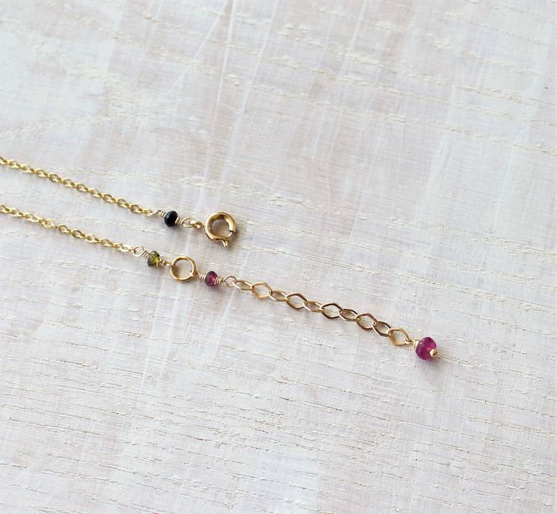 Fügen Sie Ein Verlängerungskettchen Für Ihre Halskette Oder Armband in 14K Gold Filled, Rose Gold Sterling Silber Oxidiertem Hinzu von AtelierNymphea